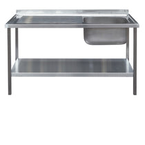 Sink Unit - 1200 x 600 - Single Bowl Left Hand Drainer