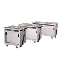 Victor BM20MSG Bain Marie Hot Cupboard with Heated Gantry - Mobile