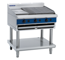 Blue Seal G596-LS - Gas Chargrill 900mm