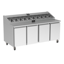 Precision PPC 410 - GN1/1 REFRIGERATED PREP COUNTER