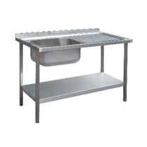 Sink Unit - 1000 x 600 - Single Bowl Right Hand Drainer